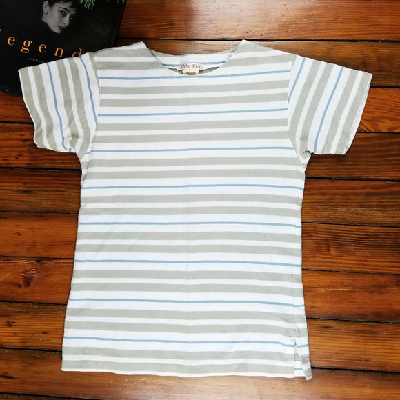 Calvin Klein Tops - SOLD Vintage 1980s Womens Calvin Klein T-Shirt Stripes